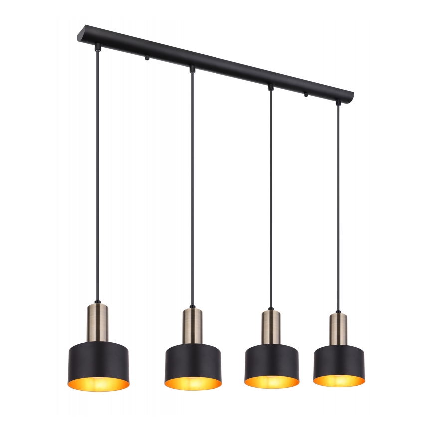 Globo - Candelabro num fio 4xE27/40W/230V