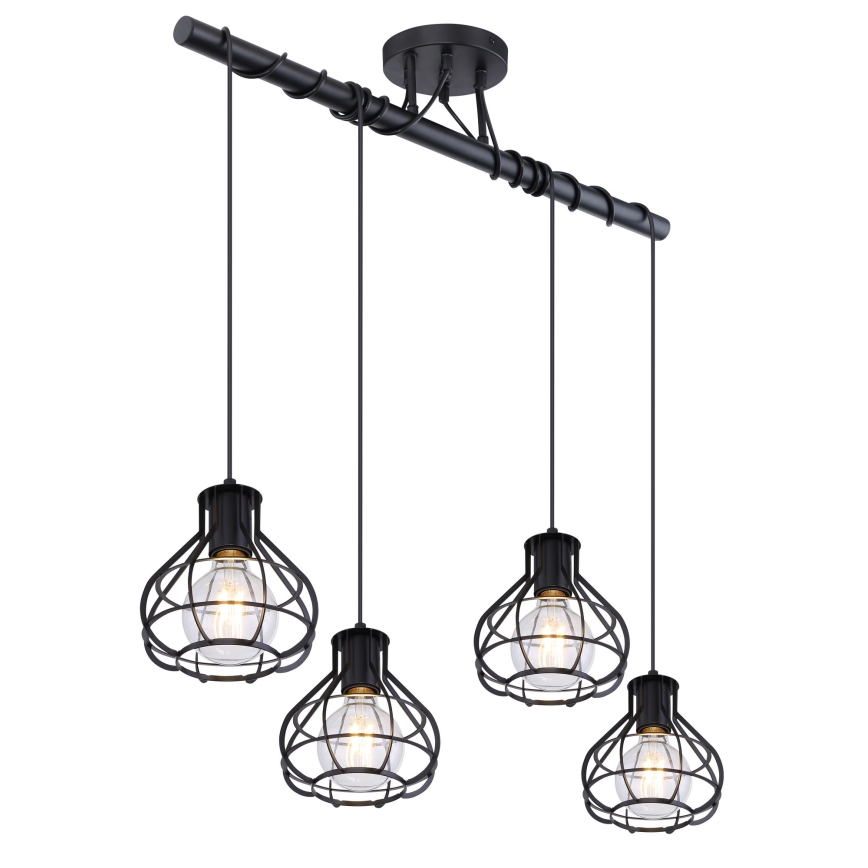 Globo - Candelabro suspenso 4xE27/60W/230V