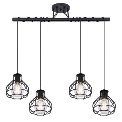 Globo - Candelabro suspenso 4xE27/60W/230V