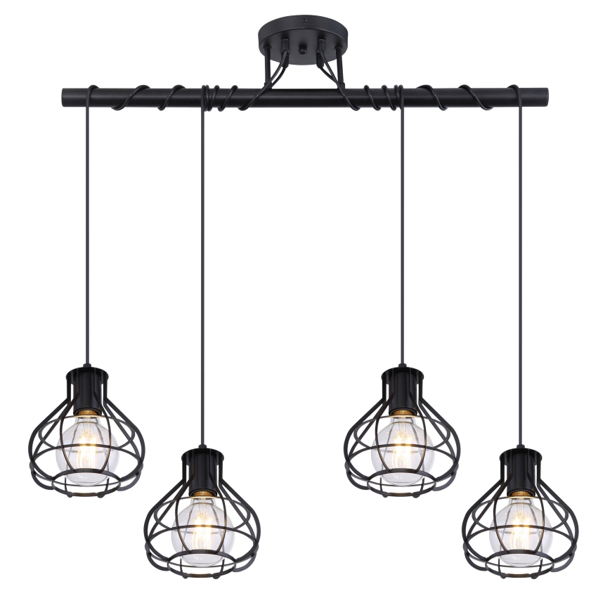 Globo - Candelabro suspenso 4xE27/60W/230V