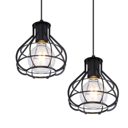 Globo - Candelabro suspenso 4xE27/60W/230V