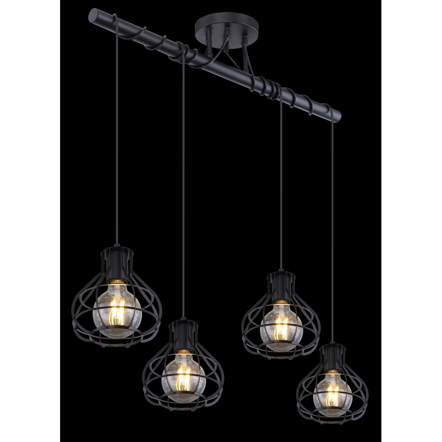 Globo - Candelabro suspenso 4xE27/60W/230V
