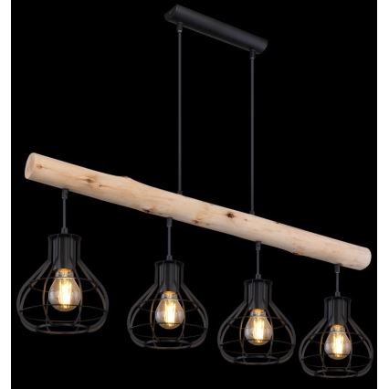 Globo - Candelabro num fio 4xE27/60W/230V