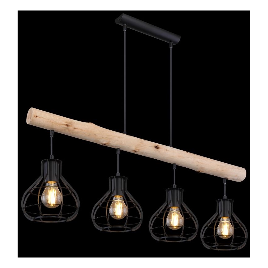 Globo - Candelabro num fio 4xE27/60W/230V