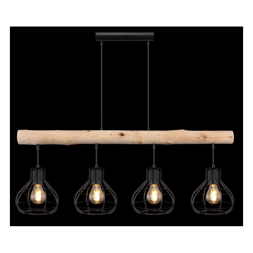 Globo - Candelabro num fio 4xE27/60W/230V