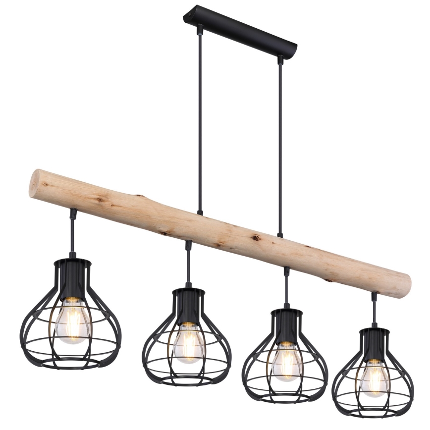 Globo - Candelabro num fio 4xE27/60W/230V