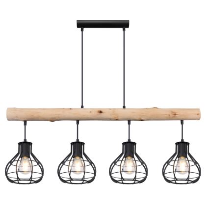 Globo - Candelabro num fio 4xE27/60W/230V