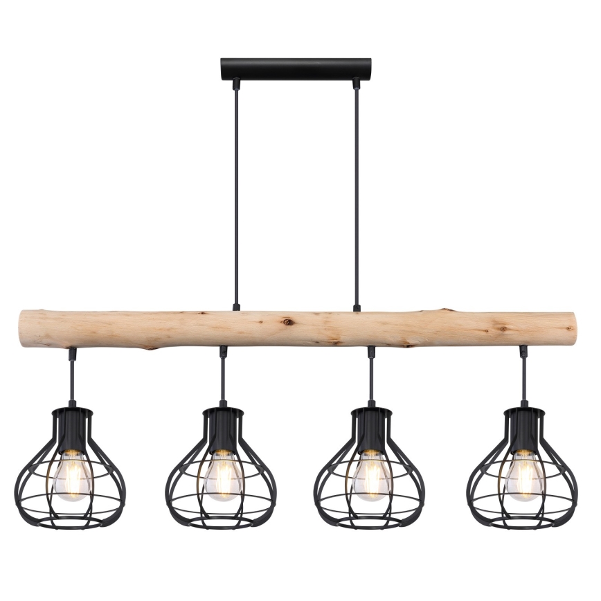 Globo - Candelabro num fio 4xE27/60W/230V