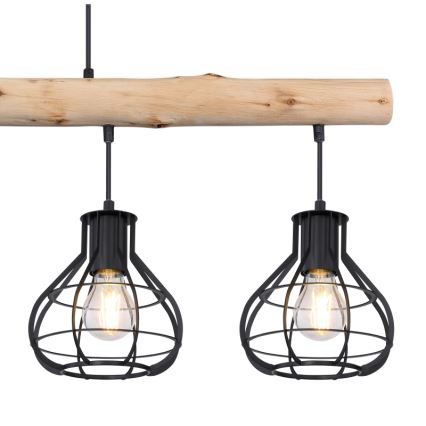 Globo - Candelabro num fio 4xE27/60W/230V