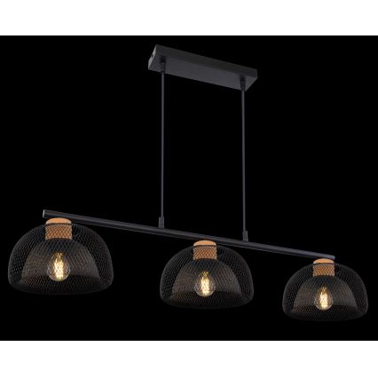 Globo - Candelabro num fio 3xE14/40W/230V