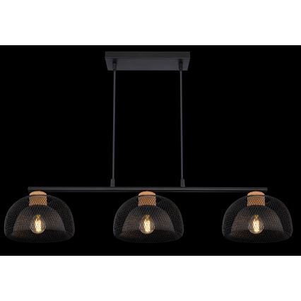 Globo - Candelabro num fio 3xE14/40W/230V