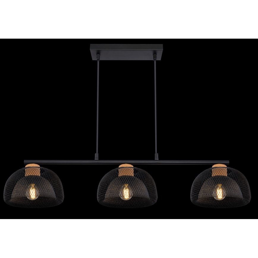 Globo - Candelabro num fio 3xE14/40W/230V