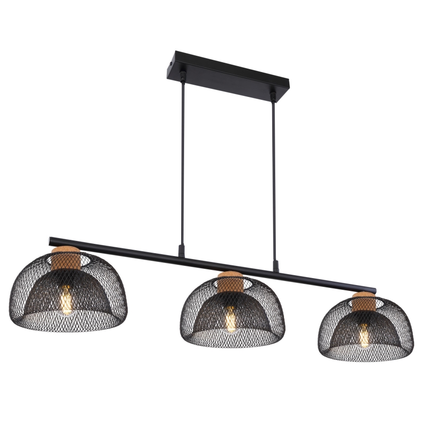 Globo - Candelabro num fio 3xE14/40W/230V
