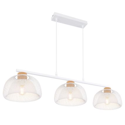 Globo - Candelabro num fio 3xE14/40W/230V