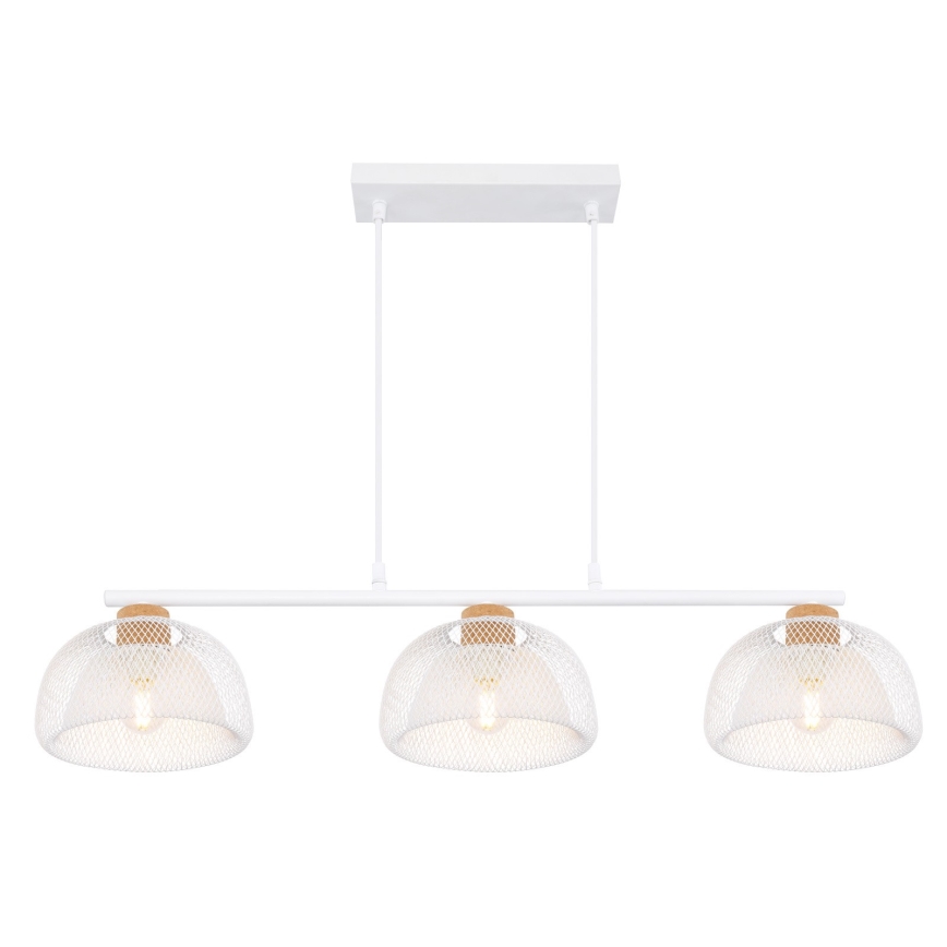 Globo - Candelabro num fio 3xE14/40W/230V