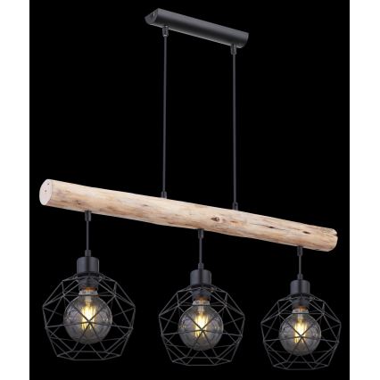 Globo - Candelabro num fio 3xE27/60W/230V