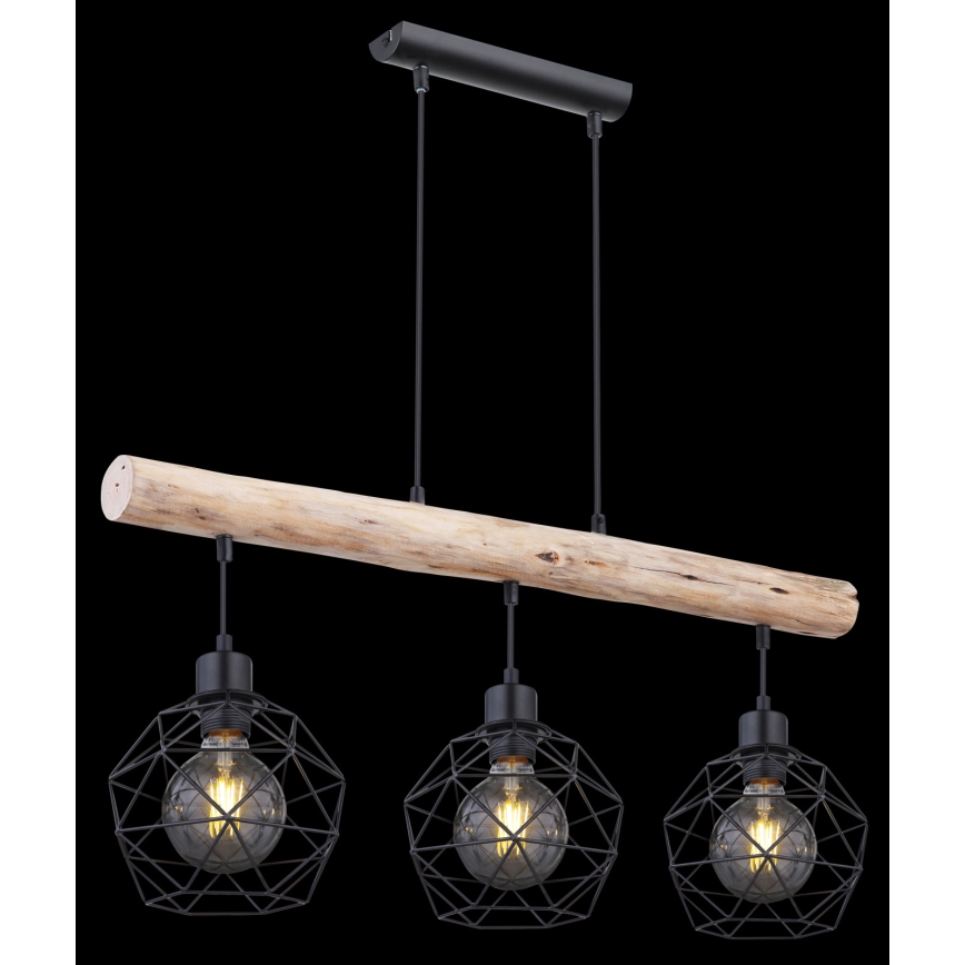 Globo - Candelabro num fio 3xE27/60W/230V