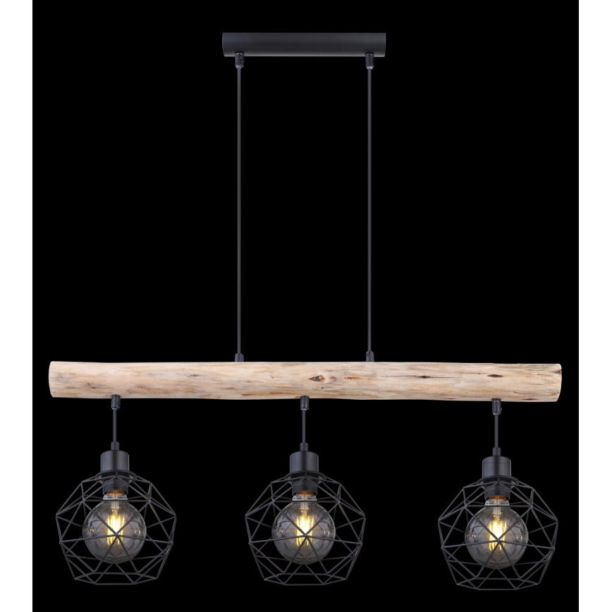 Globo - Candelabro num fio 3xE27/60W/230V