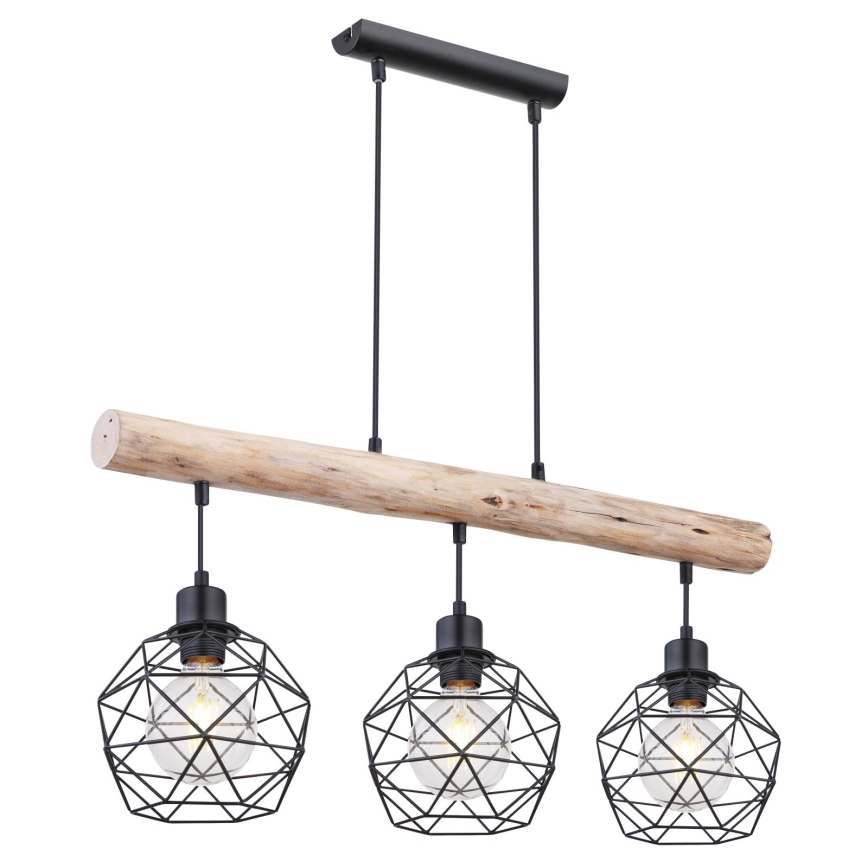 Globo - Candelabro num fio 3xE27/60W/230V
