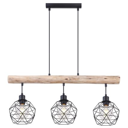 Globo - Candelabro num fio 3xE27/60W/230V