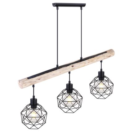 Globo - Candelabro num fio 3xE27/60W/230V