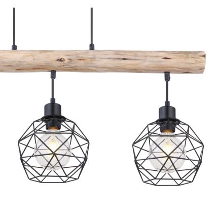 Globo - Candelabro num fio 3xE27/60W/230V