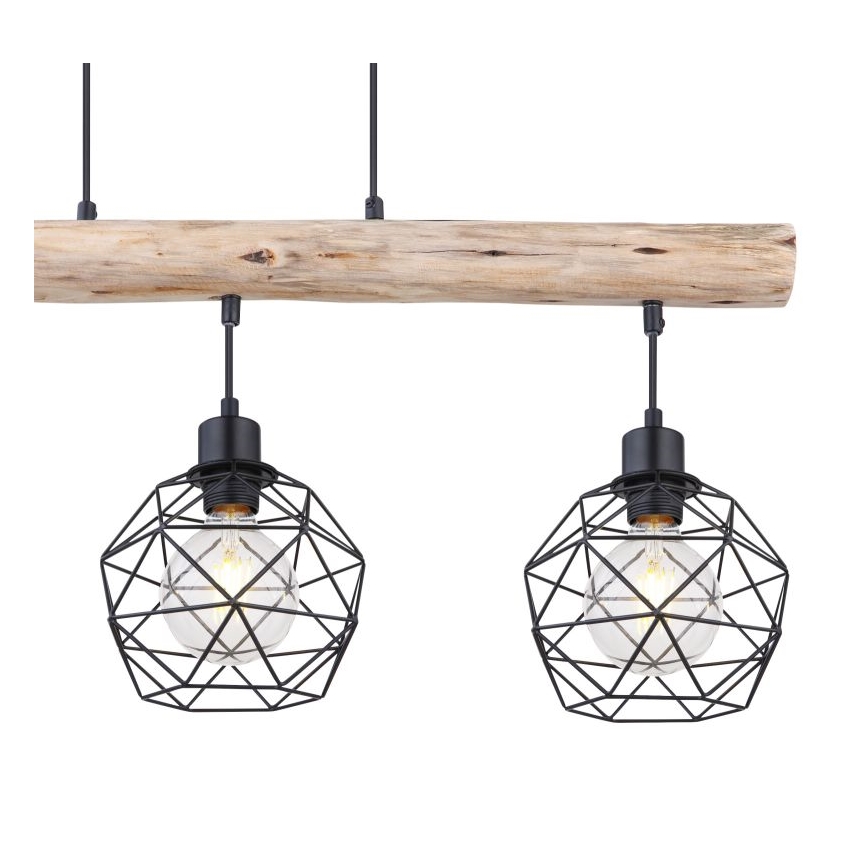 Globo - Candelabro num fio 3xE27/60W/230V
