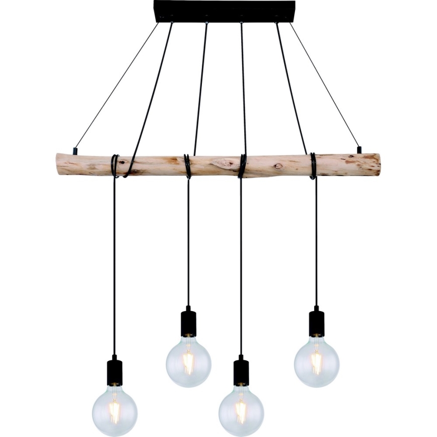 Globo - Candelabro suspenso 4xE27/60W/230V