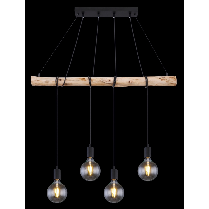 Globo - Candelabro suspenso 4xE27/60W/230V