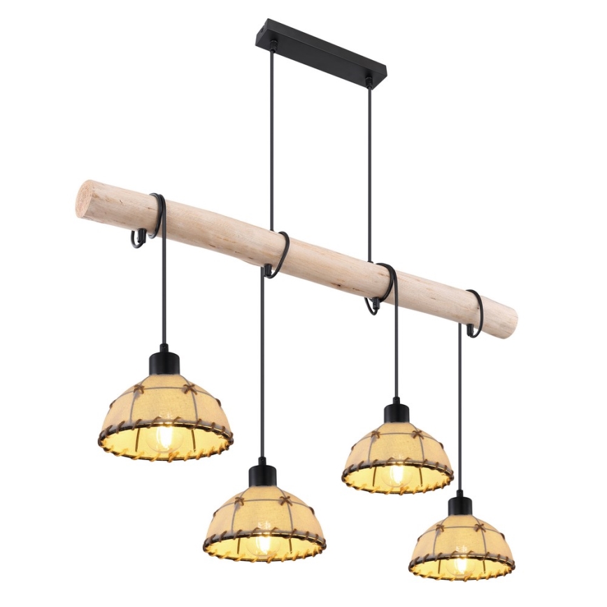 Globo - Candelabro num fio 4xE27/60W/230V
