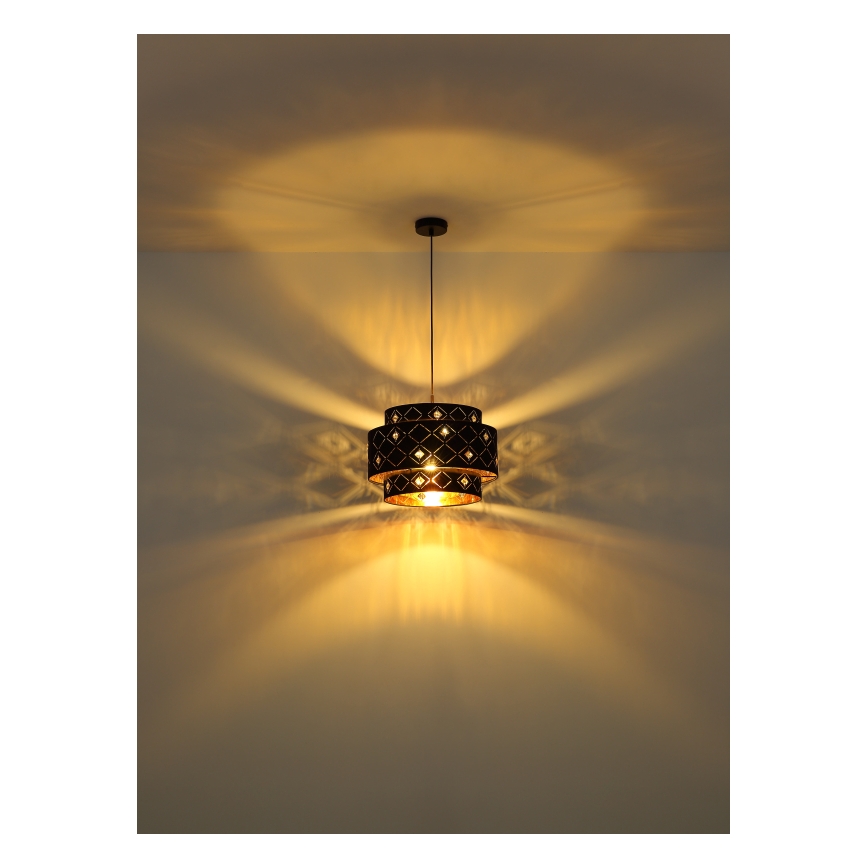 Globo 15448H1 - Candeeiro suspenso ABBEY 1xE27/60W/230V