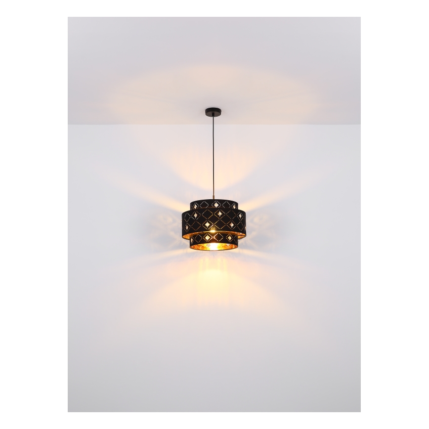 Globo 15448H1 - Candeeiro suspenso ABBEY 1xE27/60W/230V