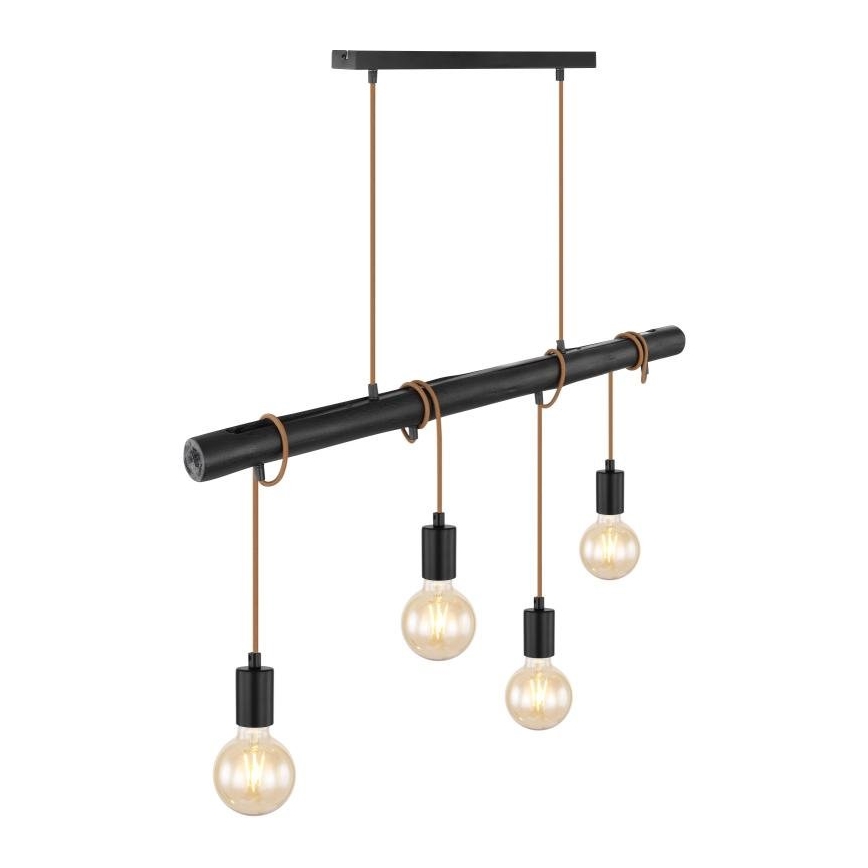Globo 15459-4H - Candeeiro suspenso LEO 4xE27/60W/230V