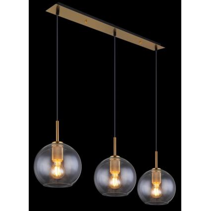 Globo - Candelabro suspenso 3xE27/60W/230V
