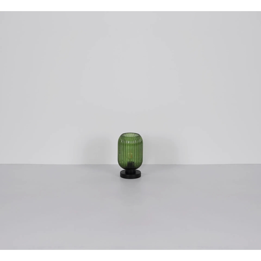Globo - Candeeiro de mesa 1xE27/40W/230V verde