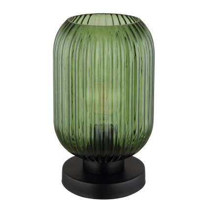 Globo - Candeeiro de mesa 1xE27/40W/230V verde