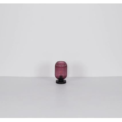 Globo - Candeeiro de mesa 1xE27/40W/230V roxo