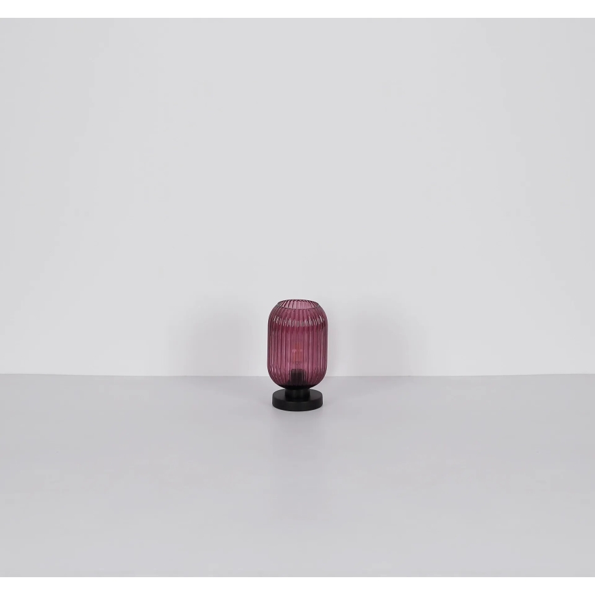Globo - Candeeiro de mesa 1xE27/40W/230V roxo