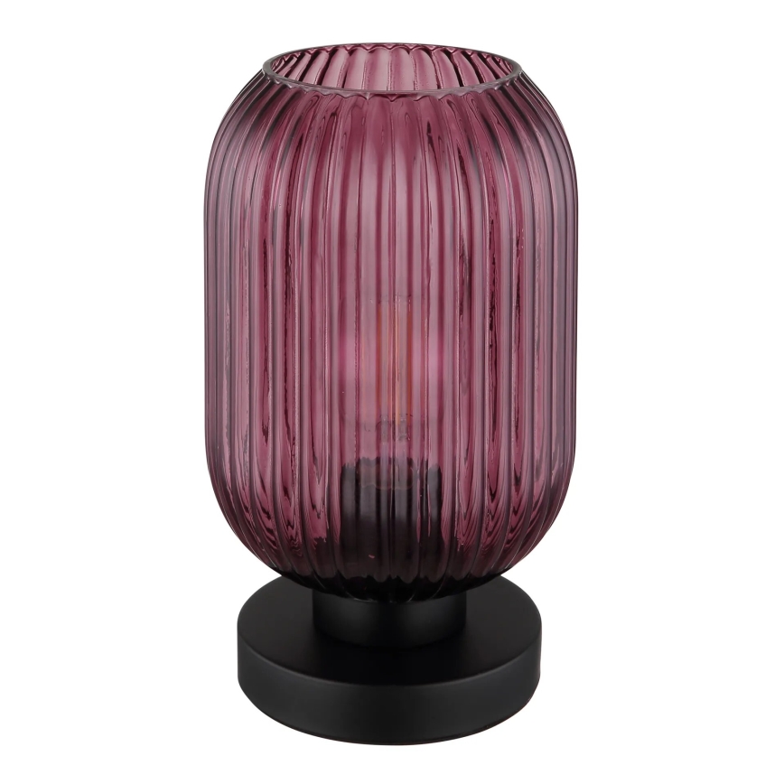 Globo - Candeeiro de mesa 1xE27/40W/230V roxo