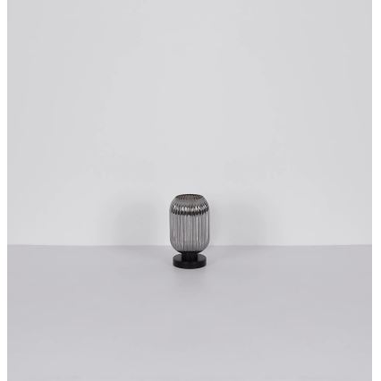 Globo - Candeeiro de mesa 1xE27/40W/230V cinzento