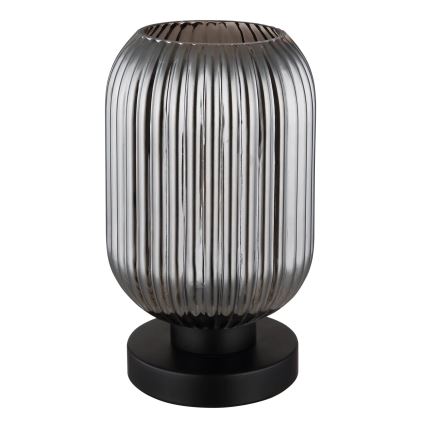Globo - Candeeiro de mesa 1xE27/40W/230V cinzento
