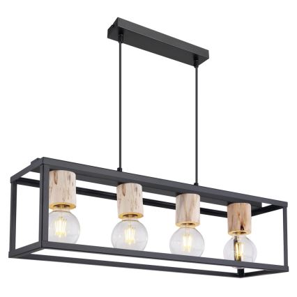 Globo - Candelabro num fio 4xE27/60W/230V