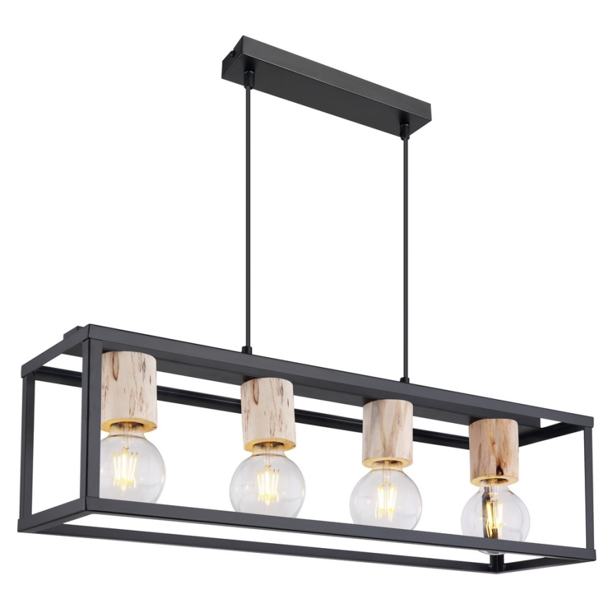 Globo - Candelabro num fio 4xE27/60W/230V