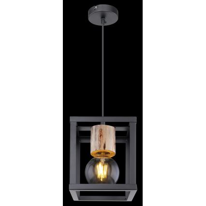 Globo - Candelabro suspenso 1xE27/60W/230V