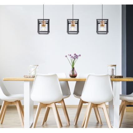 Globo - Candelabro suspenso 1xE27/60W/230V