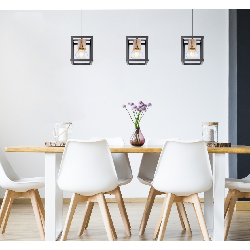 Globo - Candelabro suspenso 1xE27/60W/230V