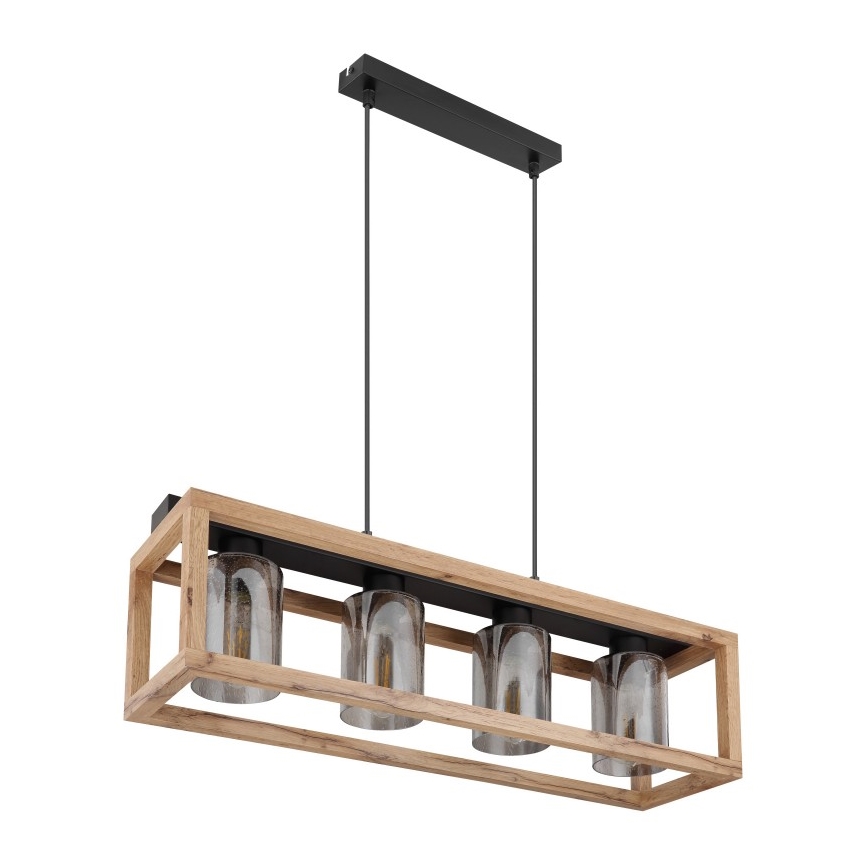 Globo - Candelabro suspenso 4xE27/40W/230V