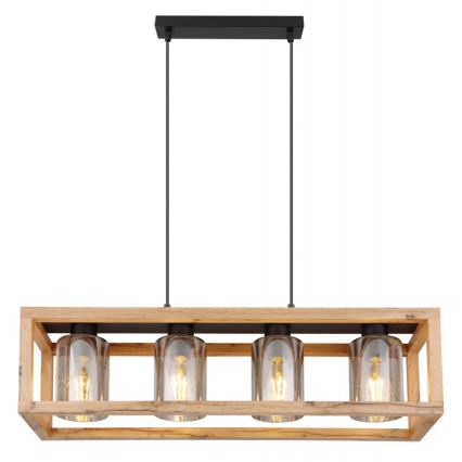 Globo - Candelabro suspenso 4xE27/40W/230V