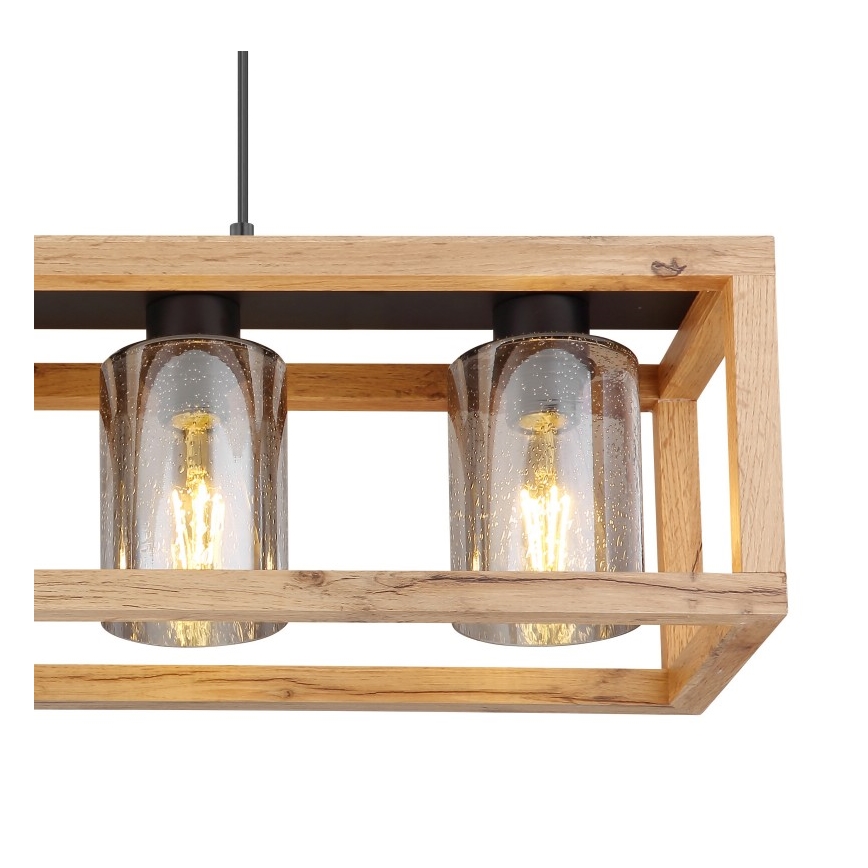 Globo - Candelabro suspenso 4xE27/40W/230V