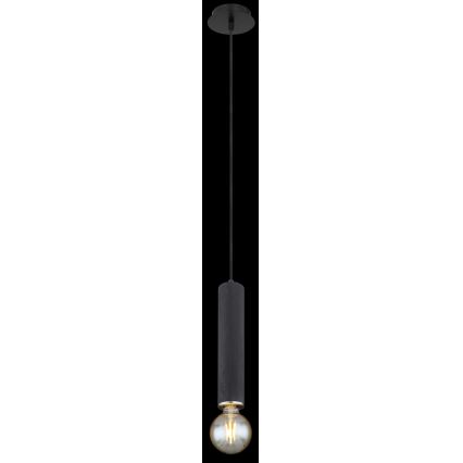 Globo - Candelabro suspenso 1xE27/60W/230V madeira preta